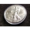 Image 2 : 1 Oz .999 Fine Silver 2018 American Eagle Round in Capsule Protector