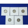 Image 1 : Lot 5 of Silver Mercury Dimes - Assorted Years