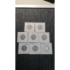 Image 1 : (8) Assorted Years 90% Silver Washington Quarters Face Value: $2