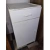 Image 1 : PICKUP IN CANTON - SMALL ONE DRAWER LAMINATE STORAGE CABINET W DOOR & SHELF BELOW