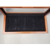 Image 2 : Nice Wooden Glass-Top Coin Slab Display Box - Hold 4 Standard Slabs