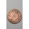 Image 2 : 5 ADVP Ounces .999 Fine Copper "The Kraken" Round In Protector	
