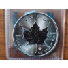 Image 1 : 1 Oz .9999 Fine Silver 2014 Canadian $5 Maple Leaf Silver Round