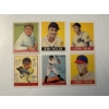 Image 1 : 6 Vintage Throwback Leaf & Goudey Baseball Cards - Great Reproduction Cards - Very Collectible