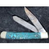 Image 4 : Woodstock Knife & Display Box With Marble Design Handle & Hatchet Emblem Pocket Knife 