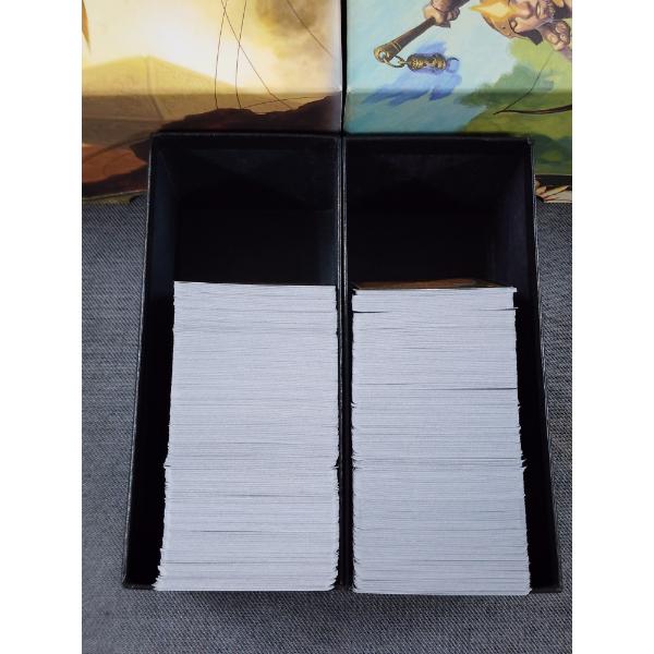 Large Assortment of Unsearched Magic The Gathering Trading Cards in 2 Storage Boxes