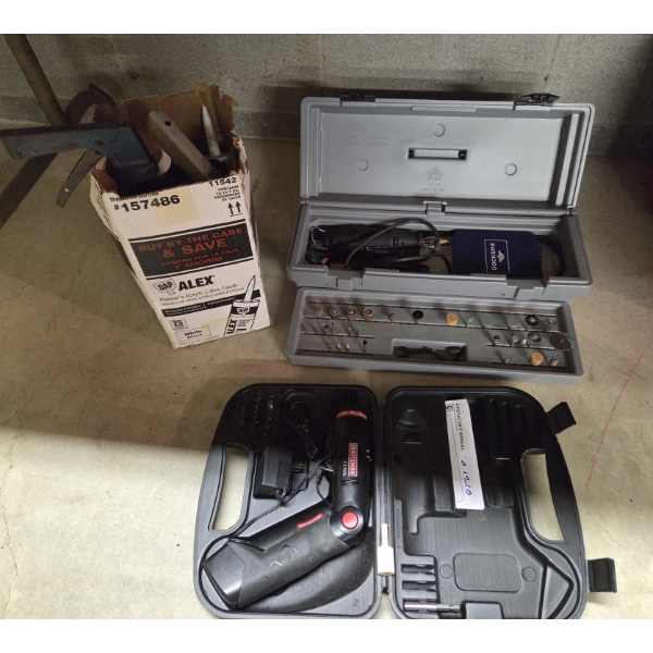 Louisville Home Pickup - Dremel Tool In Case - Craftsman Elec Screwdriver - Caulking Guns - More