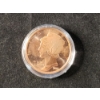 Image 4 : Lot of Two .999 Fine Copper AVDP Ounces in Protective Cases - Mercury Dime Design & 2009 Cent Design