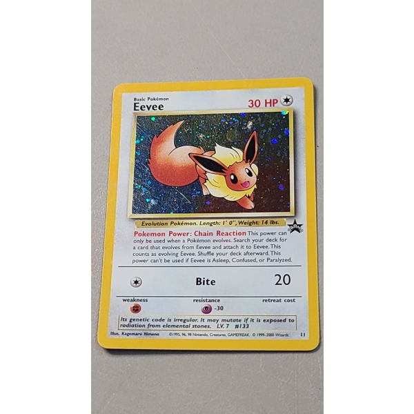 Pokemon TCG Eevee Black Star Promo Holo #11 Card