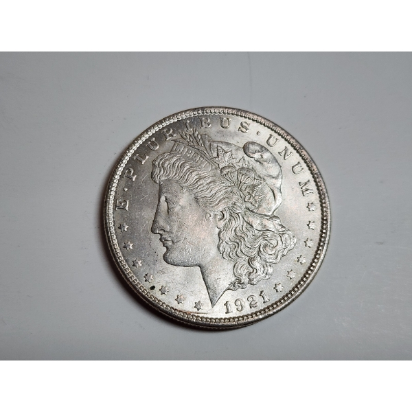 Higher-Grade 1921 Morgan Silver Dollar 