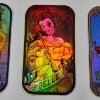 Image 6 : Six Assorted Collectible Holographic Disney Zombie Princess Stickers ~ Measures About 1.5" X 3" Each