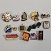 Image 1 : Collection Of Commemorative Enamel Lapel Pins Featuring 1996 Atlanta Olympic Memorabilia
