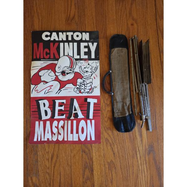 *Pick Up At Louisville Home - No Shipping Available* Vintage Sheet Music Stand With Travel Case, And