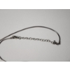 Image 5 : Sterling Silver Chain 23in Necklace w/ Extender and Spider and Dragonfly Pendants TW: 13.8g
