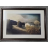 Image 2 : Beautiful Fine Art Lithograph of a Country Scene - 42"x30"