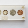 Image 4 : 1966 Canadian Proof-Like Set Including 80% Silver Dollar, 50 Cents, 25 Cents, 10 Cents, 