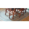 Image 1 : Large 104" x 68" Braided Rug - In good condition As Shown