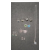 Image 1 : Assorted Sterling Silver Jewelry Including Rings, Necklace Pendants & More - Total Weight: 36.4g