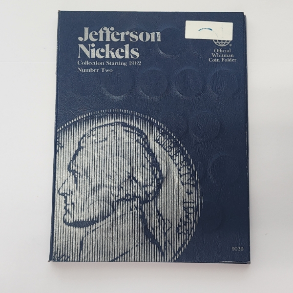 Jefferson Nickels Collection Starting 1962 Including $1.95 Face Value in Assorted Nickels 
