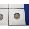Image 5 : 6 Assorted Years Silver Mercury Dimes FV: $0.60