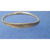 Image 3 : Vintage 7" Italian 14K Gold Tri-Color Basket Weave Design Bracelet - Weight: 5.4g
