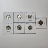 Image 1 : x7 Assorted U.S. 90% Silver Dimes: x6 Appear Uncirculated - Face Value: $0.70