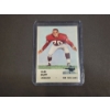 Image 1 : 1961 Fleer Sam Huff New York Giants Football Card #74 - In Protective Card Holder