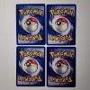 Image 2 : Four Assorted Vintage Pokemon Trading Cards Including Two Rares & 1ST EDITION STANTLER 76/111