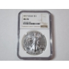 Image 1 : 2017 American Silver Eagle - 1 oz .999 Fine Silver - NGC MS 70