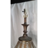 Image 2 : Vintage Hollywood Regency Style Brass Lamp With Cherub
