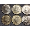 Image 2 : 10 Assorted 40% Silver Kennedy Half Dollars - $5 Face Value 