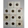 Image 1 : Lot of 11 Assorted Years U.S. Indian Head Cents
