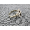 Image 3 : BEAUTIFUL 14K WHITE GOLD DIAMOND RING ~ Weighs 5.3 Grams ~ Marked 585 ~ Size 10 ~ STUNNING STONES!