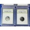 Image 3 : x6 INB Jefferson Nickels Including Monticello, Ocean View, & Bison, Assorted Years