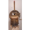 Image 2 : Antique Cast Iron ENTERPRISE FRUIT WINE PRESS Sausage Stuffer w/ Press Plate