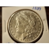 Image 2 : HIGHER GRADE 1889 Morgan Silver Dollar in Brilliant Condition! A VERY VALUABLE COIN IN HIGH GRADES! 