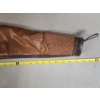 Image 4 : Vintage Leather Embossed Details Soft-Lined Zip-Up Rifle Case ~ 46in