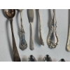 Image 2 : Assorted Silver Plate Flatware: Serving Utensils, Spoons, Butter Knives Total Weight: 591.0g