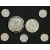Image 1 : Assorted United States Silver Coins Ft. $1 Face Value in 90% Silver & One 40% Silver Kennedy Half