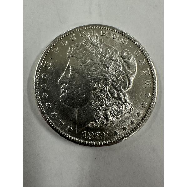 1882-S Morgan Silver Dollar - Superb Condition