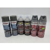 Image 1 : Six Brand New 11oz Cans Of Spray Paint- 2 Valspar High Temp Gray, 2 VHT High Temp Clear, & 2 Plastik