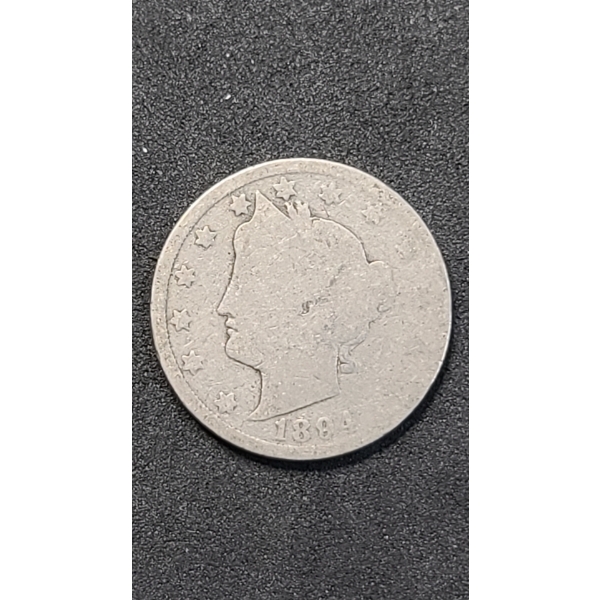 1894 U.S Liberty "V" Nickel 