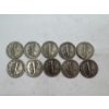 Image 3 : United States 90% Silver Dimes- $1.00 Face Value - Assorted Dates- Wonderful Condition