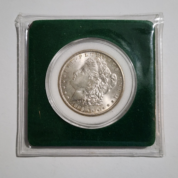 United States 1898-O Morgan 90% Silver Dollar in Protective Holder ~ New Orleans Minted Dollar!