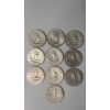 Image 4 : 
Assorted Years And Mint Marks 90% Silver U.S Washington Quarters - Face Value: $2.50