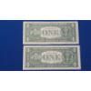 Image 8 : (2) Green Seal $1 Star Federal Reserve Notes - Series 2017, 2017 A - Face Value: $2.00