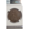 Image 4 : NGC Certified 1920 King George V Great Britain Bronze Penny 