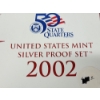 Image 2 : 2002 United States Mint Silver Proof Set Including 50 State Quarters!