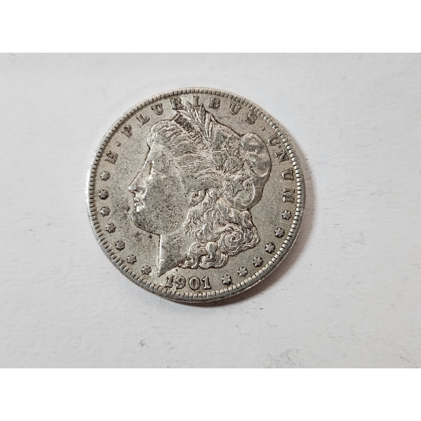 1901-O Morgan Silver Dollar - 90% Silver 