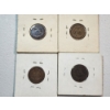 Image 6 : 4 BETTER DATE Indian Head Cents 1863, 1682, 1909, 1879